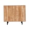 Flash Furniture Elmont Bar and Sideboard w/Shaker Style Single Door Cabinet w/Hanging Glass and Shelves, Lght Brwn NAN-F-HY-B23113-LTBRN-GG - alternate 8